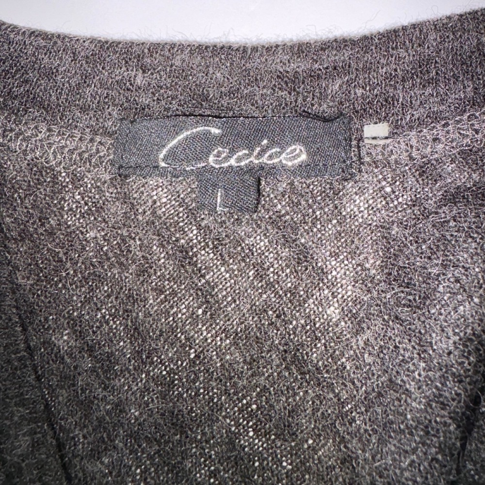 Cecico & Turquoise Haven Womens Tops Bundle Grey Off Shoulder Yellow V-Neck L - Picture 4 of 13